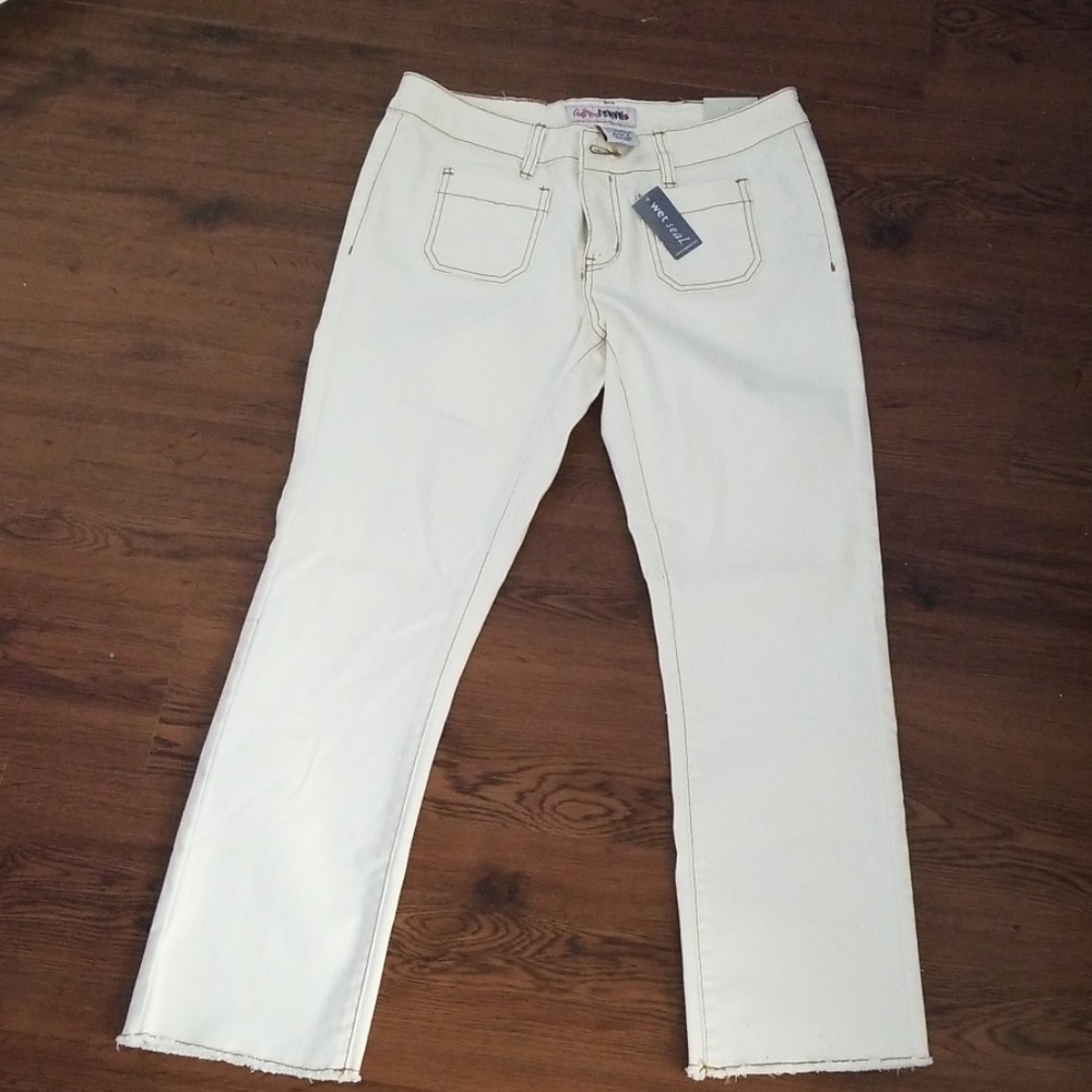 Wet Seal white jeans